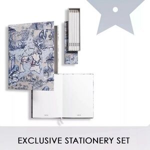 DIOR Around The World Exclusive Office Gift Journal Notebook & Pencils